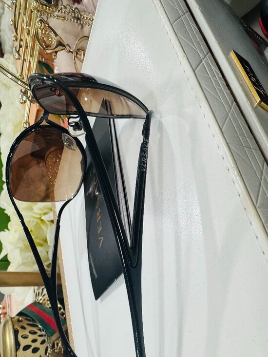 Versace Brown Sunglasses MOD 2111 1009/13 63-16 125 2N
